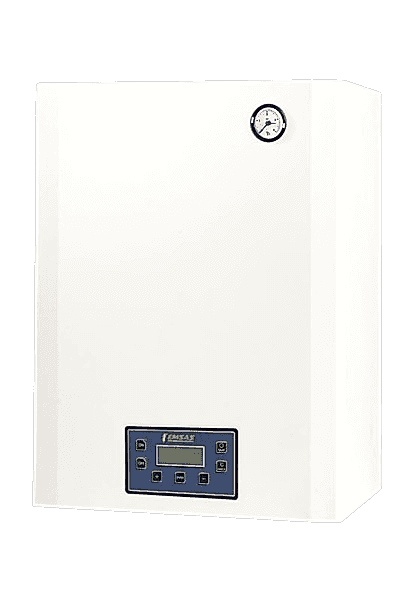 Tam elektrikli kombi, 9kW ile 36kW arasında farklı kapasite seçenekleriyle hem ısıtma hem de sıcak su ihtiyacınızı karşılar. Dijital ekranı sayesinde 40-90°C arasında sıcaklık ayarı yapılabilir. Sessiz çalışma özelliği ve enerji tasarruflu yapısıyla konfor sunarken, emniyet ventili, susuz kalmaya karşı koruma ve aşırı ısınma sensörü gibi gelişmiş güvenlik sistemleriyle güvenli kullanım sağlar. Yerden ısıtma sistemleriyle uyumlu olup RF desteği sunar. CE belgeli kombi, kolay montaj imkanıyla her türlü kalorifer tesisatına uygundur. 2 yıl garanti ve 10 yıl yedek parça desteği ile uzun ömürlü bir çözümdür.(kombi isitma sistemleri, kombi elektrikli, emsaş kombi, emsaş elektrikli kombi, elektrikli kombi 12 kw, 36 kw elektrikli kombi, elektrik ile ısıtma sistemleri)